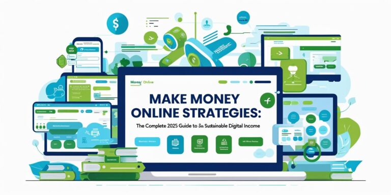 Make Money Online Strategies: The Complete 2025 Guide to Building a Sustainable Digital Income