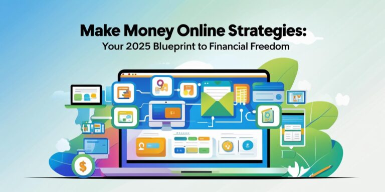 Make Money Online Strategies: Your 2025 Blueprint to Financial Freedom