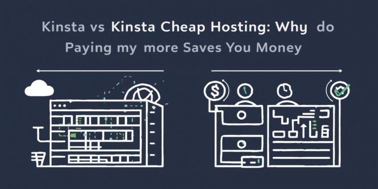 Kinsta vs. Cheap Hosting: Why Paying More Saves You Money in 2025